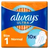 Always Ultra Normal (1-es méret) Szárnyas Egészségügyi Betét, 10 Db termékhez kapcsolódó kép