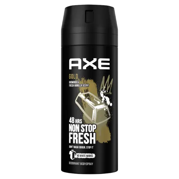 AXE Gold Oud Wood & Dark Vanilla dezodor 150 ml termékhez kapcsolódó kép