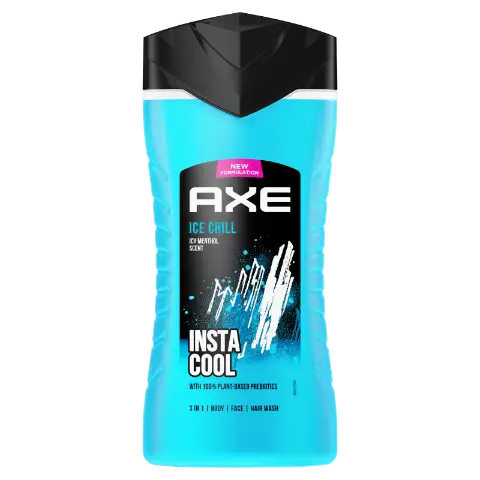 AXE Ice Chill 3 in 1 tusfürdő testre, arcra, hajra 250 ml termékhez kapcsolódó kép