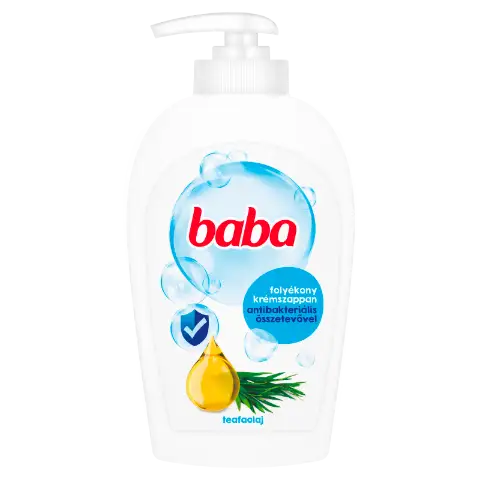 Baba folyékony krémszappan antibakteriális összetevővel 250 ml termékhez kapcsolódó kép