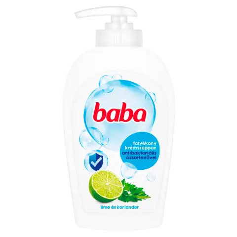 Baba folyékony krémszappan antibakteriális összetevővel 250 ml termékhez kapcsolódó kép