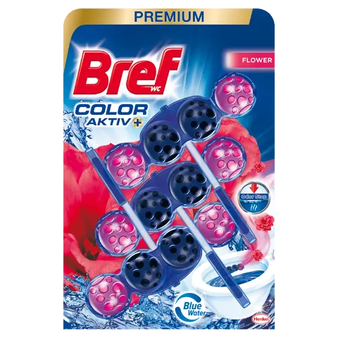 Bref Color Aktiv Flower WC frissítő 3 x 50 g termékhez kapcsolódó kép