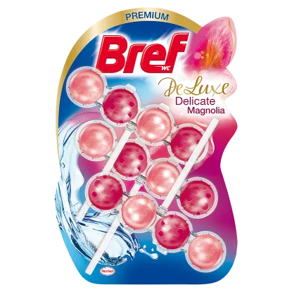 Bref Deluxe Delicate Magnolia WC frissítő 3 x 50 g termékhez kapcsolódó kép