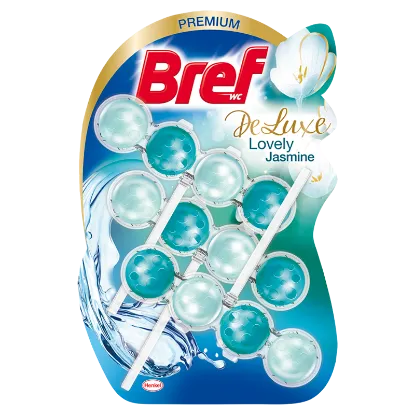 Bref Deluxe Lovely Jasmine WC frissítő 3 x 50 g termékhez kapcsolódó kép