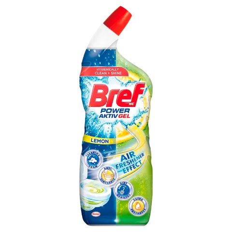 Bref Power Aktiv Gel Lemon WC tisztítószer 700 ml termékhez kapcsolódó kép