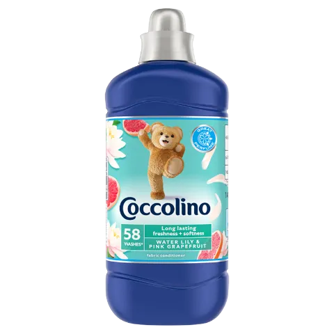Coccolino Water Lily & Pink Grapefruit öblítőkoncentrátum 58 mosás 1450 ml  termékhez kapcsolódó kép