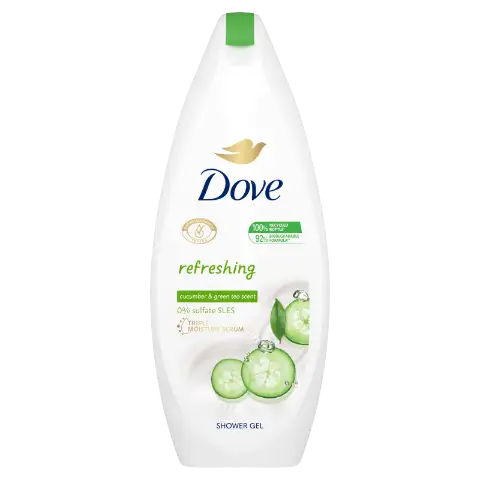 Dove Refreshing krémtusfürdő 250 ml termékhez kapcsolódó kép