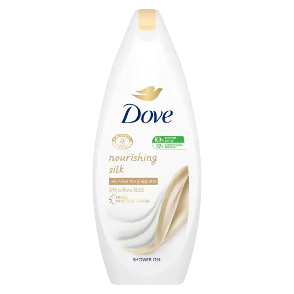 Dove Nourishing Silk krémtusfürdő 250 ml termékhez kapcsolódó kép