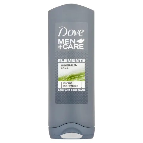 Dove Men+Care Elements Minerals+Sage tusfürdő testre és arcra 250 ml termékhez kapcsolódó kép