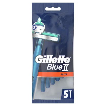 Gillette BlueII Plus Eldobható Férfi Borotva, 5 db termékhez kapcsolódó kép