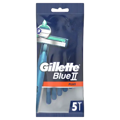 Gillette BlueII Plus Eldobható Férfi Borotva, 5 db termékhez kapcsolódó kép
