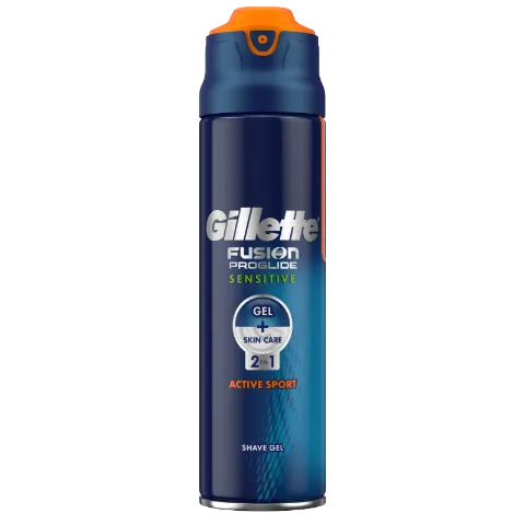 Gillette Fusion5 ProGlide Sensitive Active Sport Borotvazselé 170 ml termékhez kapcsolódó kép