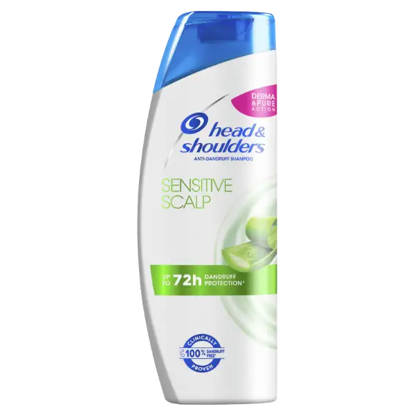 Head & Shoulders Sensitive Scalp korpa elleni sampon 400ml, napi használatra. Tiszta érzet termékhez kapcsolódó kép