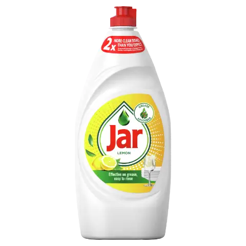 Jar Lemon Folyékony Mosogatószer.Zsíroldó Áztatás Nélkül Eltávolítja A Zsíros Szennyeződéseket900ML termékhez kapcsolódó kép