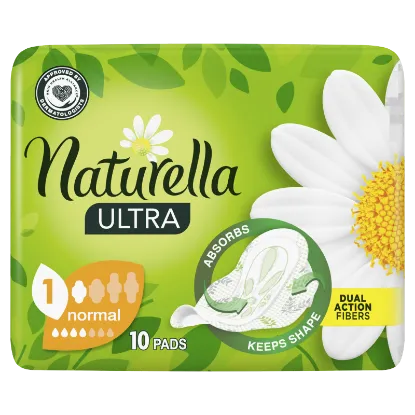 Naturella egészségügyi betét Ultra Camomile 10 termékhez kapcsolódó kép
