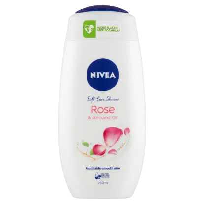 NIVEA Rose & Almond Oil ápoló hatású krémtusfürdő 250 ml termékhez kapcsolódó kép