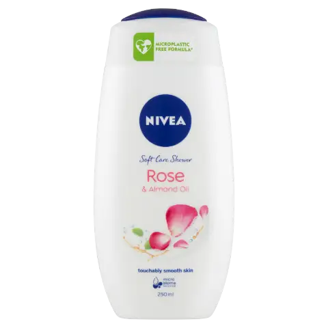 NIVEA Rose & Almond Oil ápoló hatású krémtusfürdő 250 ml termékhez kapcsolódó kép