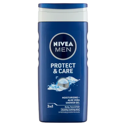 NIVEA MEN Protect & Care tusfürdő 250 ml termékhez kapcsolódó kép