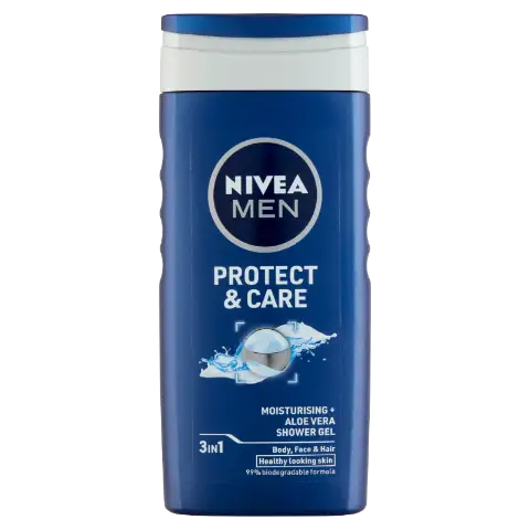 NIVEA MEN Protect & Care tusfürdő 250 ml termékhez kapcsolódó kép