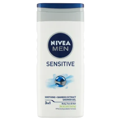 NIVEA MEN Sensitive tusfürdő 250 ml termékhez kapcsolódó kép