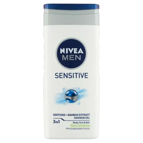 NIVEA MEN Sensitive tusfürdő 250 ml termékhez kapcsolódó kép