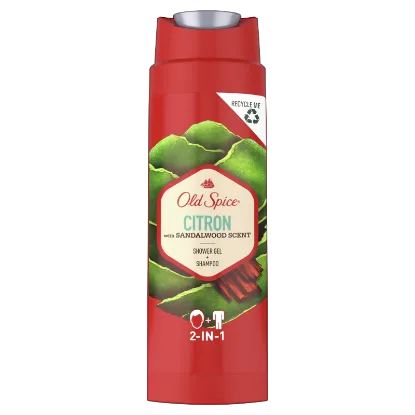 Old Spice Citron Tusfürdő És Sampon Férfiaknak, 250 ml termékhez kapcsolódó kép