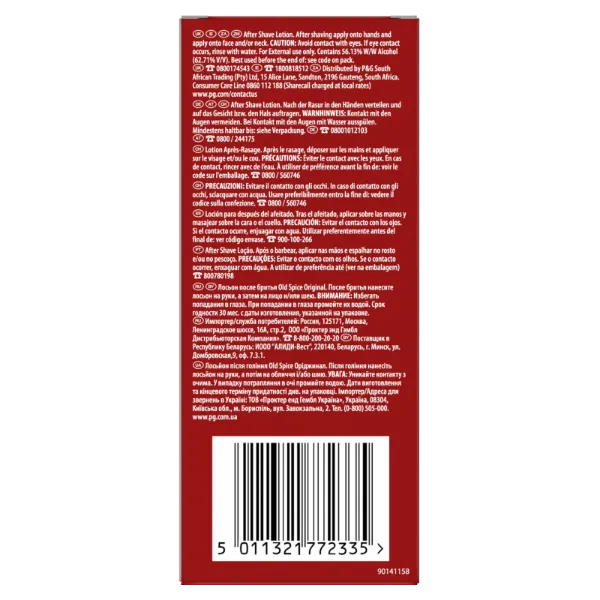 Old Spice Original Borotválkozás Utáni Arcszesz, 100ml termékhez kapcsolódó kép
