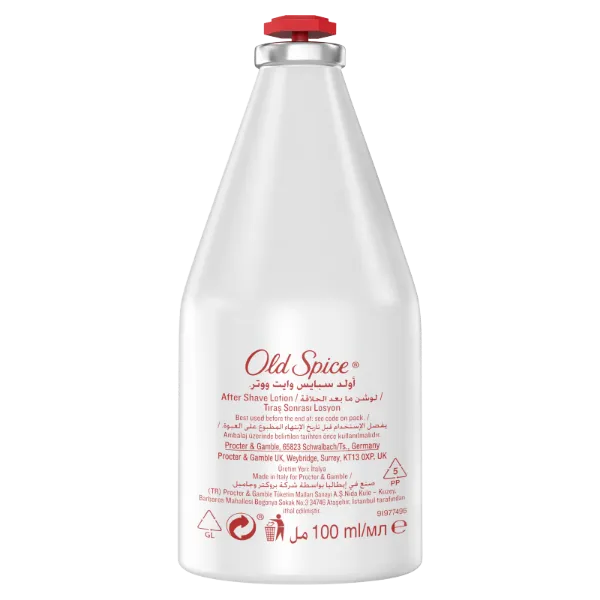 Old Spice Whitewater Borotválkozás Utáni Arcszesz, 100 ml termékhez kapcsolódó kép
