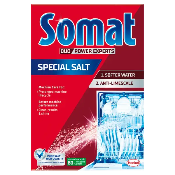 Somat Duo Power Experts vízlágyító só mosogatógéphez 1,5 kg termékhez kapcsolódó kép