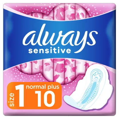 Always Ultra Sensitive Normal Plus (1-es Méret) Egészségügyi Betét, 10 db termékhez kapcsolódó kép