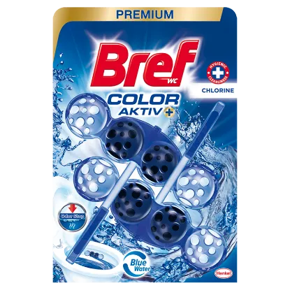 Bref Color Aktiv Chlorine WC frissítő 2 x 50 g termékhez kapcsolódó kép