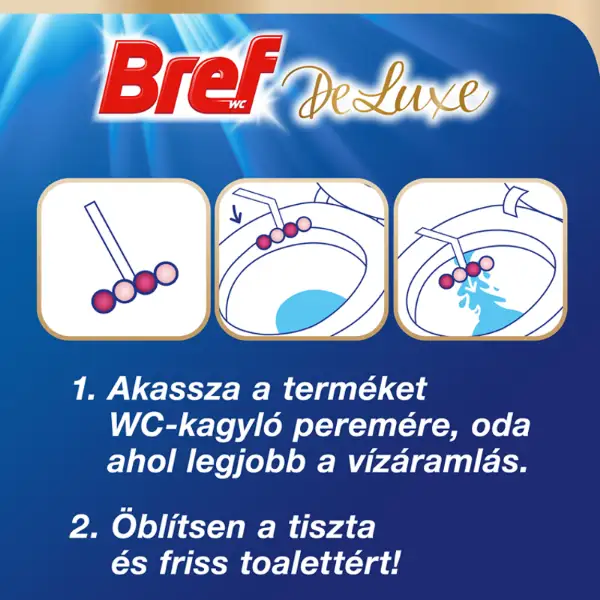 Bref Deluxe Delicate Magnolia WC frissítő 2 x 50 g termékhez kapcsolódó kép