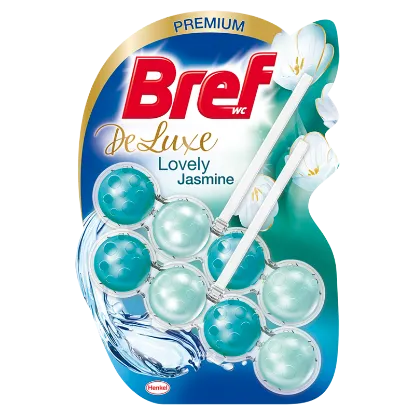 Bref Deluxe Lovely Jasmine WC frissítő 2 x 50 g termékhez kapcsolódó kép