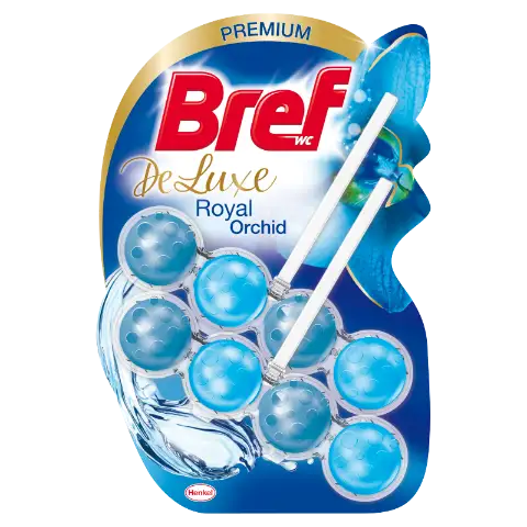 Bref Deluxe Royal Orchid WC frissítő 2 x 50 g termékhez kapcsolódó kép