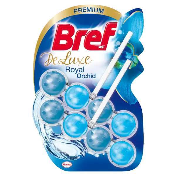 Bref Deluxe Royal Orchid WC frissítő 2 x 50 g termékhez kapcsolódó kép