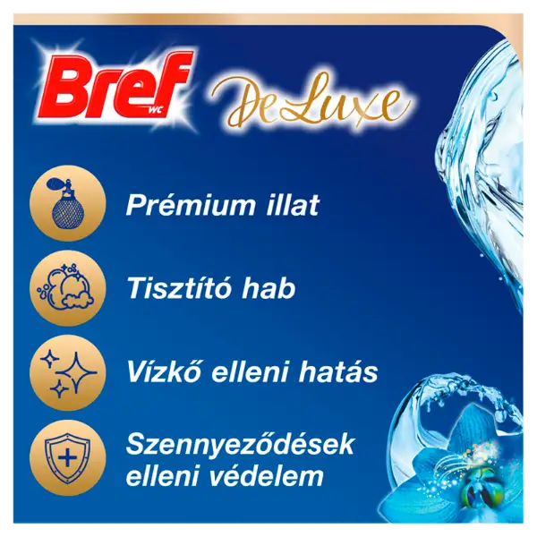 Bref Deluxe Royal Orchid WC frissítő 2 x 50 g termékhez kapcsolódó kép