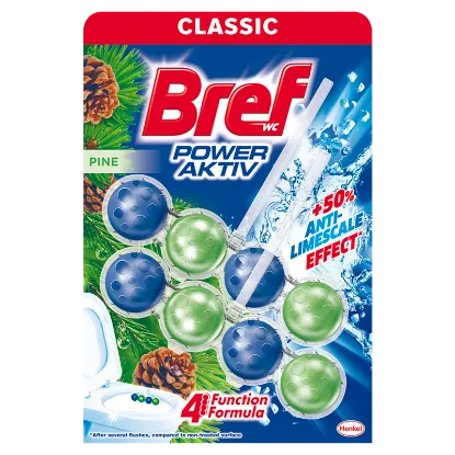 Bref Power Aktiv Pine WC frissítő 2 x 50 g termékhez kapcsolódó kép