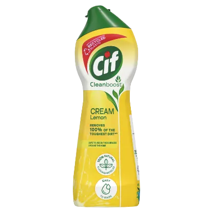 Cif Cream  súrolókrém mikrokristályokkal Lemon 250 ml termékhez kapcsolódó kép