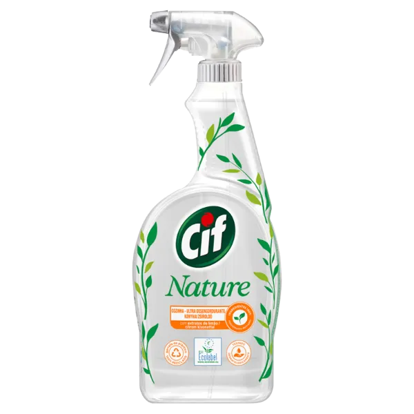 Cif Nature konyhai zsíroldó citrom kivonattal 750 ml termékhez kapcsolódó kép