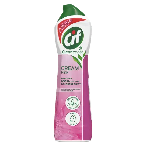 Cif Cleanboost Cream Pink súrolókrém 500 ml termékhez kapcsolódó kép