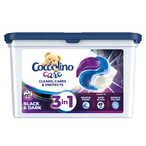 Coccolino Care Black 3in1 mosókapszula 40 mosás 1080 g termékhez kapcsolódó kép