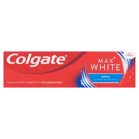 Colgate Max White Optic fogfehérítő fogkrém 75 ml termékhez kapcsolódó kép