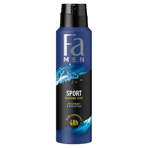 Fa Men Sport deospray zöld citrusos illattal 150 ml termékhez kapcsolódó kép