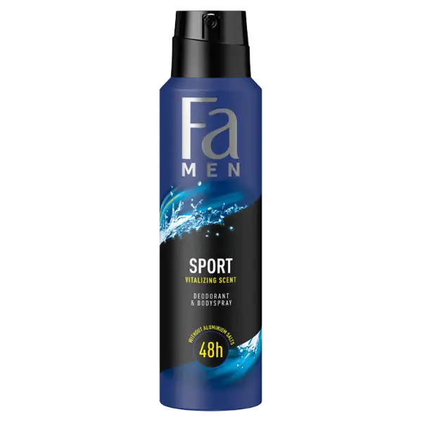 Fa Men Sport deospray zöld citrusos illattal 150 ml termékhez kapcsolódó kép