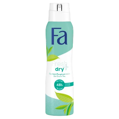 Fa Fresh+Dry izzadásgátló deospray zöld tea illattal 150 ml termékhez kapcsolódó kép