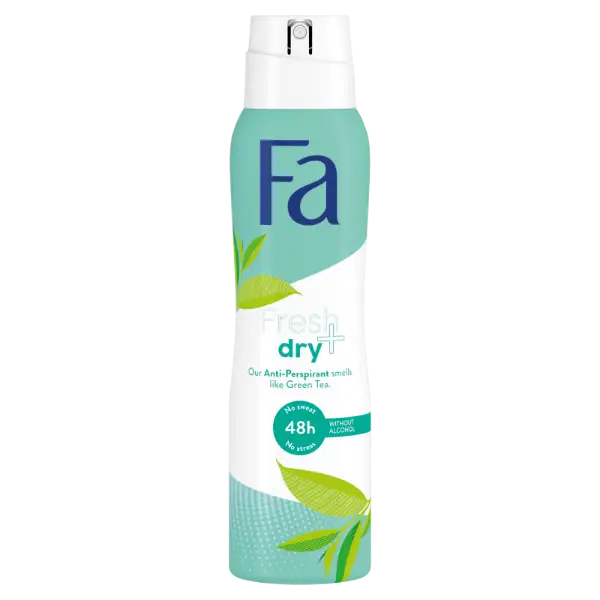 Fa Fresh+Dry izzadásgátló deospray zöld tea illattal 150 ml termékhez kapcsolódó kép