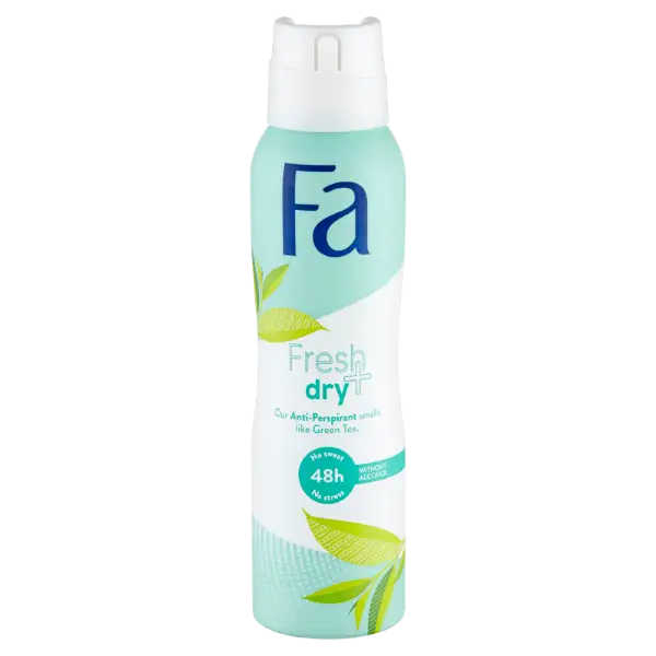 Fa Fresh+Dry izzadásgátló deospray zöld tea illattal 150 ml termékhez kapcsolódó kép