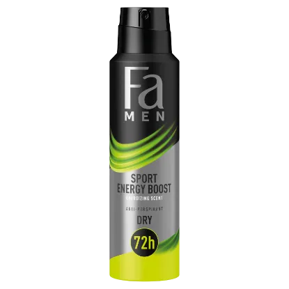 Fa Men Sport Energy Boost izzadásgátló deospray 150 ml termékhez kapcsolódó kép