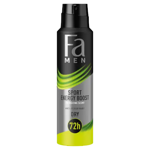 Fa Men Sport Energy Boost izzadásgátló deospray 150 ml termékhez kapcsolódó kép