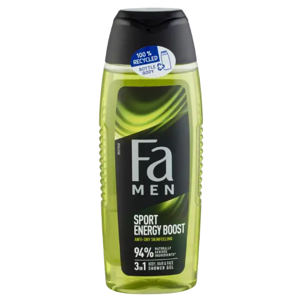 Fa Men Sport Energy Boost tusfürdő 250 ml termékhez kapcsolódó kép